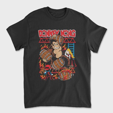 Donkey Kong, Унисекс Мъжка Тениска