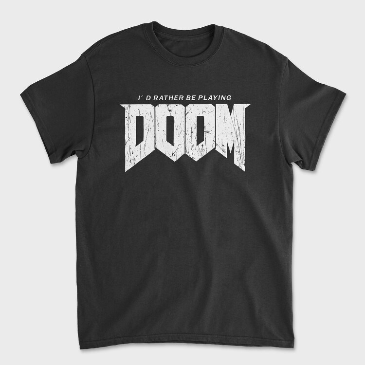 Doom 10, Унисекс Мъжка Тениска