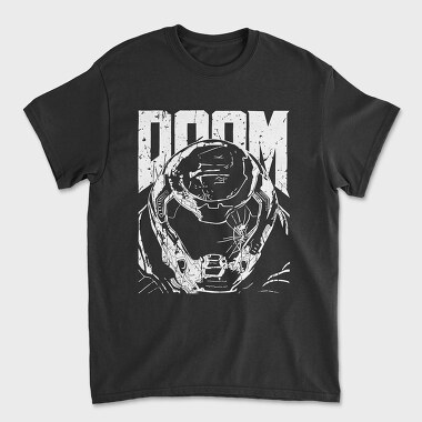 Doom 4, Unisex Men's T-Shirt