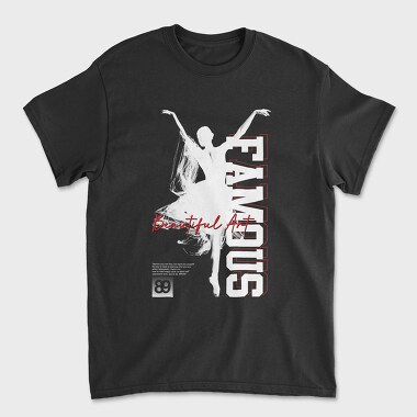 Famous 2, Unisex Men's T-Shirt