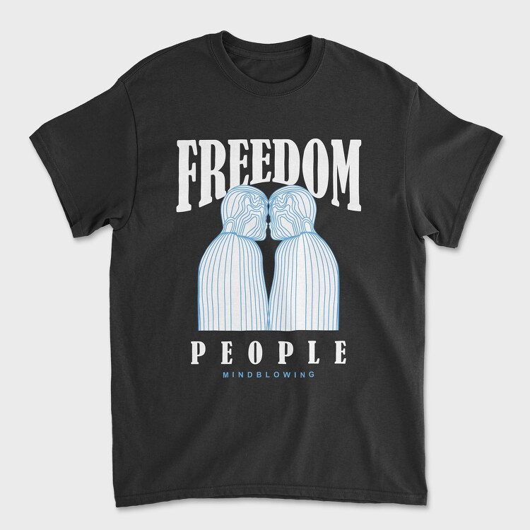 Freedom People 1, Unisex Men's T-Shirt