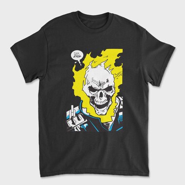 Ghost Rider 7, Unisex Men's T-Shirt