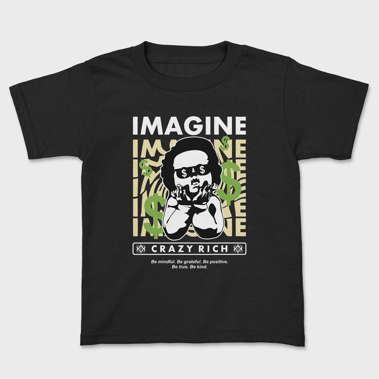Imagine 2 2, Kids' T-Shirt