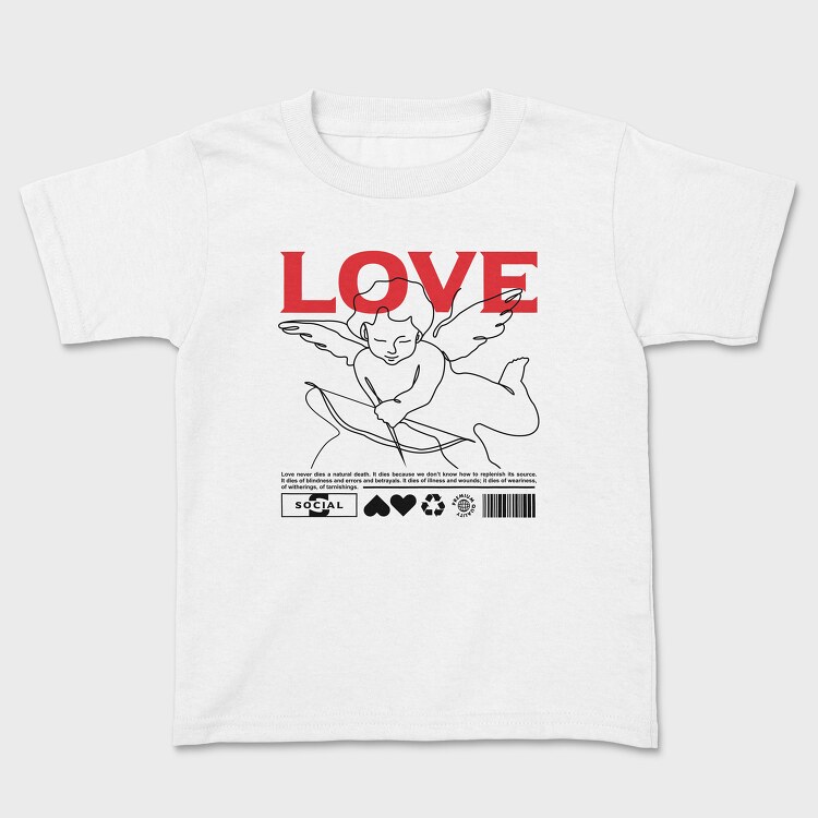 Love 1, Kids' T-Shirt