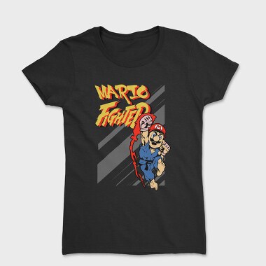 Mario Fighter, Women's T-Shirt