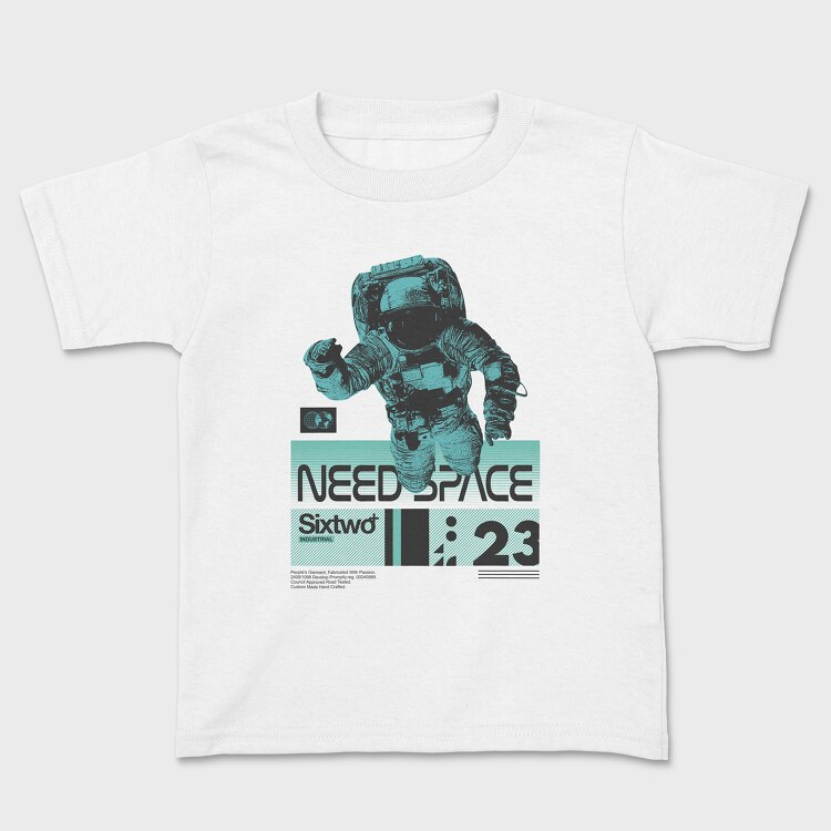 Need Space 1, Kids' T-Shirt