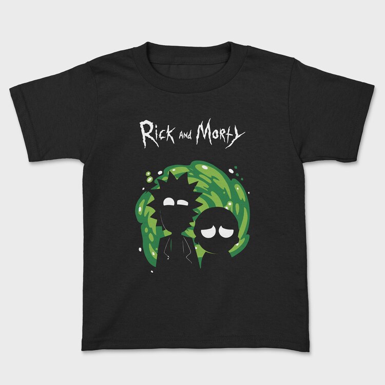 Rick and Morty 17, Детска Тениска