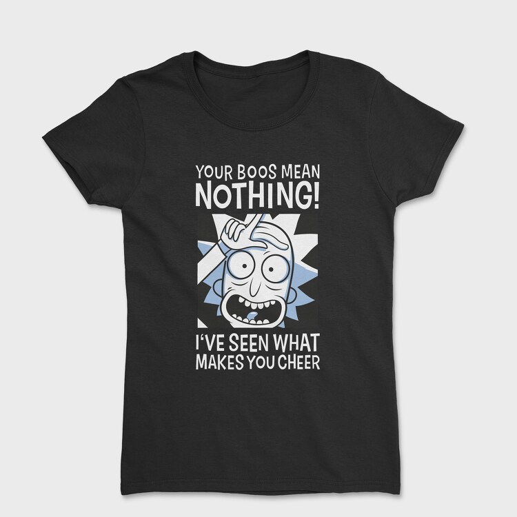 Rick and Morty 56, Дамска Тениска