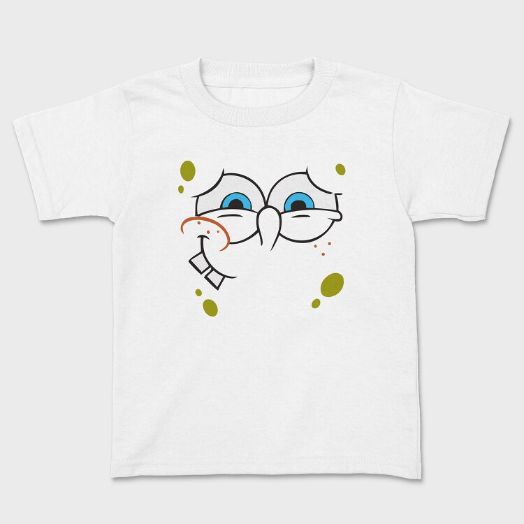 SpongeBob face 4, Kids' T-Shirt