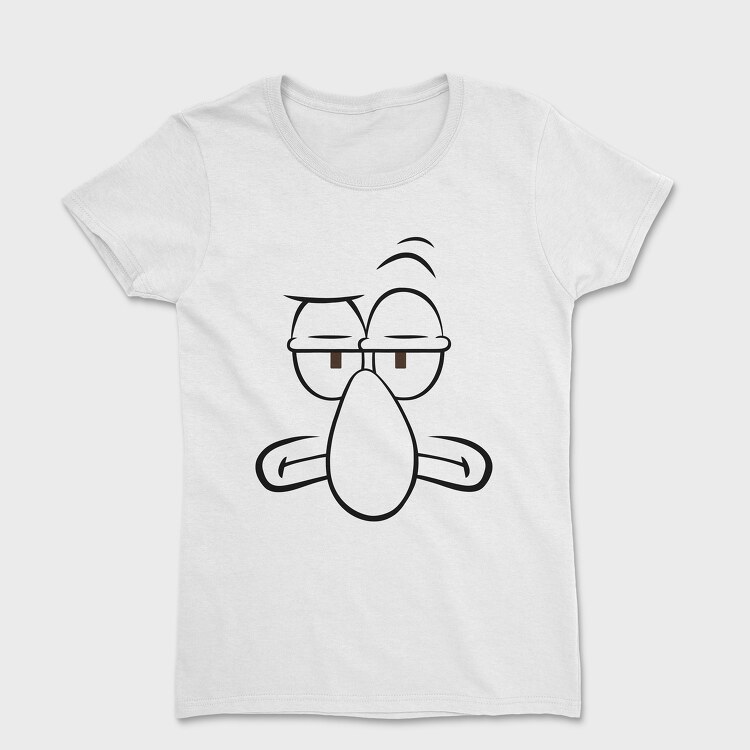 SpongeBob Faces 4, Women's T-Shirt