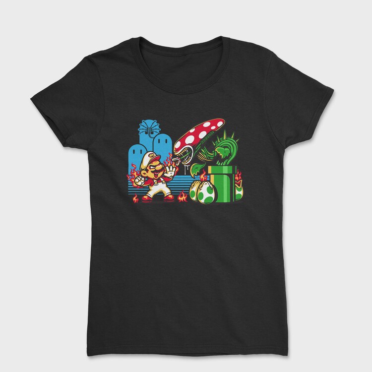 Super Mario 18, Дамска Тениска