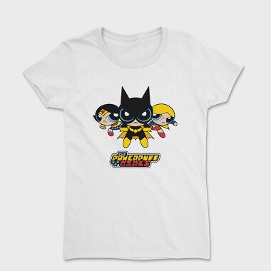 The Powerpuff Girls Wonderwoman Batgirl, Women's T-Shirt