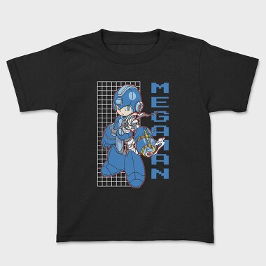 Video Game Mega Man, Kids' T-Shirt