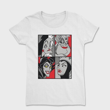Villanas Disney Pop Art, Дамска Тениска