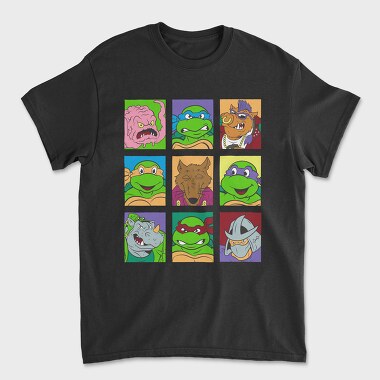 Teenage Mutant Ninja Turtles 5, Unisex Men's T-Shirt