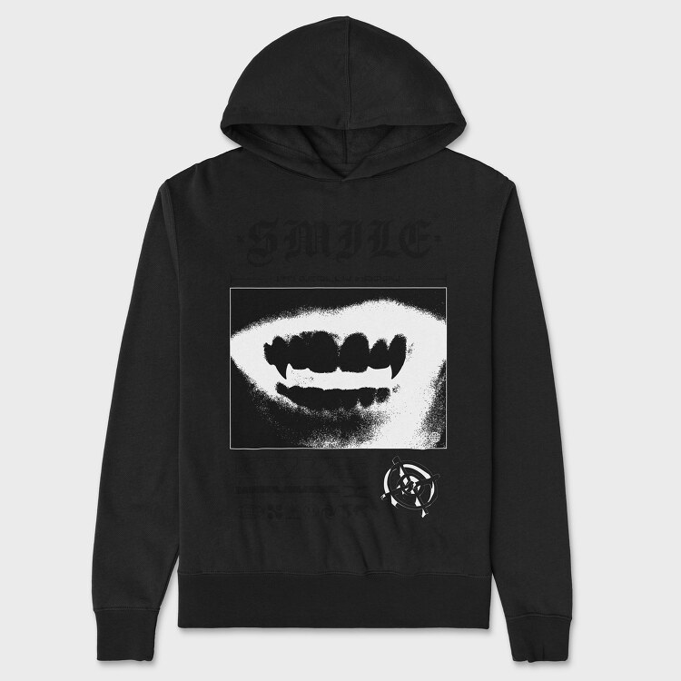 Smile 1, Unisex Men's Hoodie