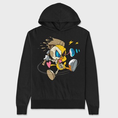 Crazy Tweety, Unisex Men's Hoodie