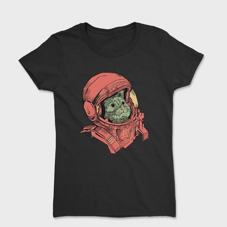 Cat Astronaut, Дамска Тениска