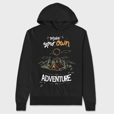 Make Your Own Adventure, Unisex Men's Hoodie