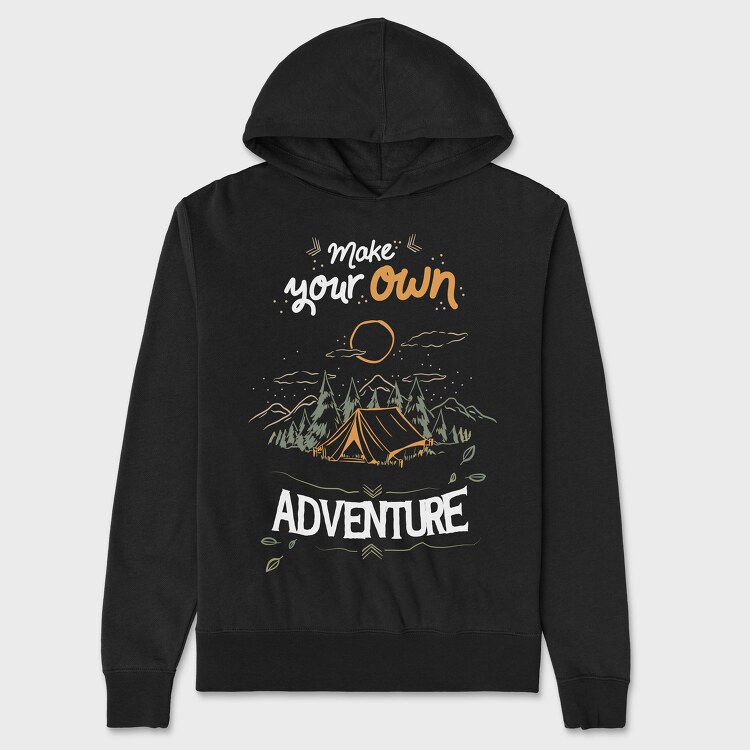 Make Your Own Adventure, Unisex Men's Hoodie