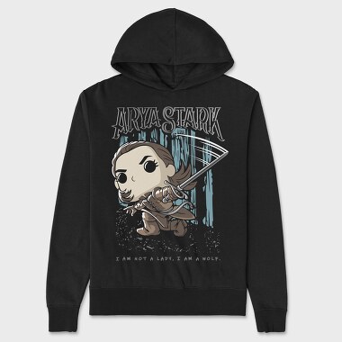 Arya Stark, Unisex Men's Hoodie