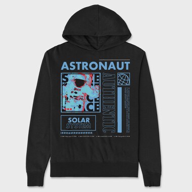 Astronaut 2, Unisex Men's Hoodie
