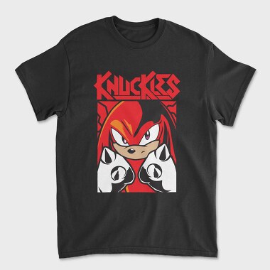 Knuckles, Unisex Men's T-Shirt