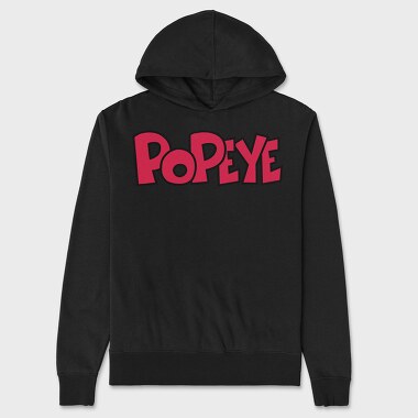 Popeye 1, Unisex Men's Hoodie