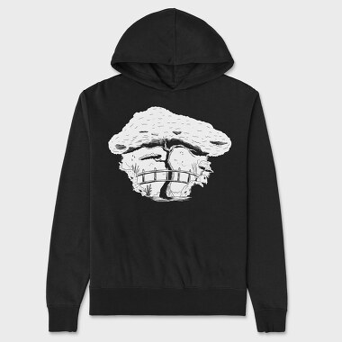 Japanese Garden, Unisex Men's Hoodie