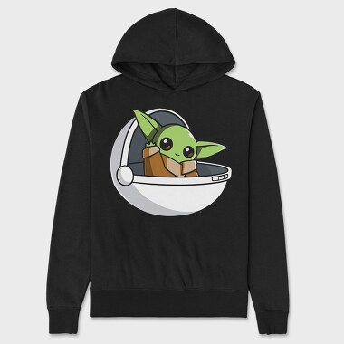 Unisex Men's Hoodie, Baby Yoda 2