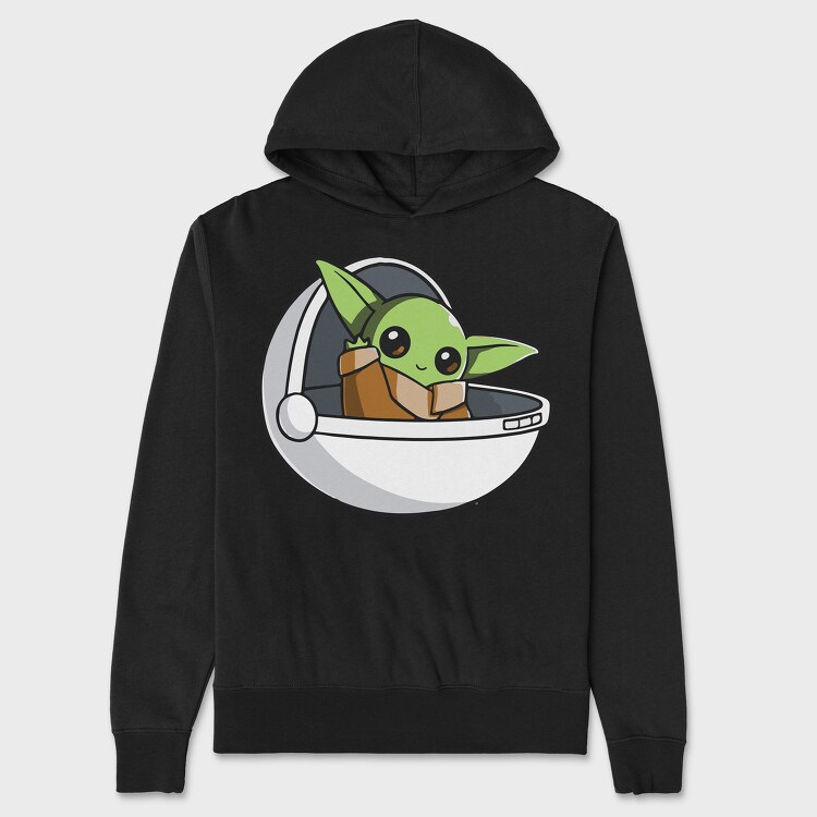 Baby Yoda 2, Unisex Men's Hoodie