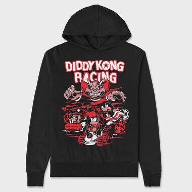Diddy Kong Racing, Unisex Men's Hoodie