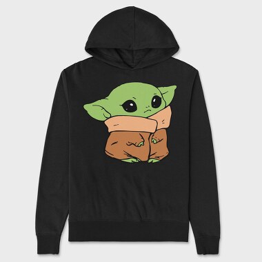 Baby Yoda 6, Unisex Men's Hoodie