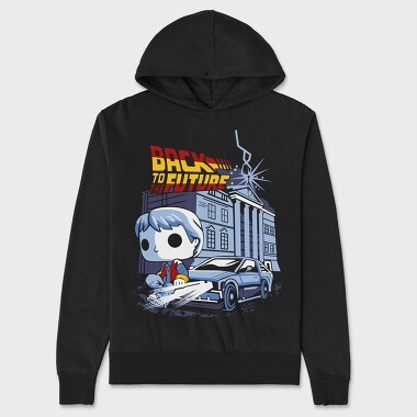 Back to the Future, Unisex Men's Hoodie