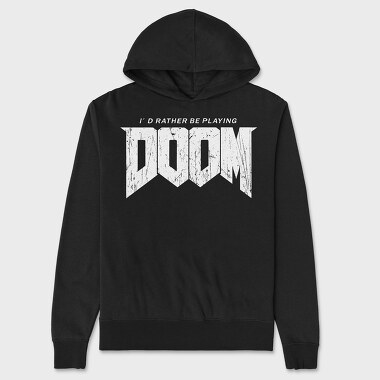 Doom 10, Unisex Men's Hoodie
