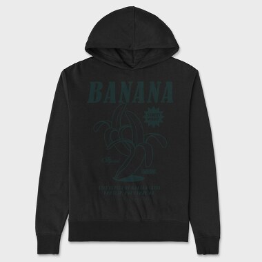 Banana 1, Unisex Men's Hoodie