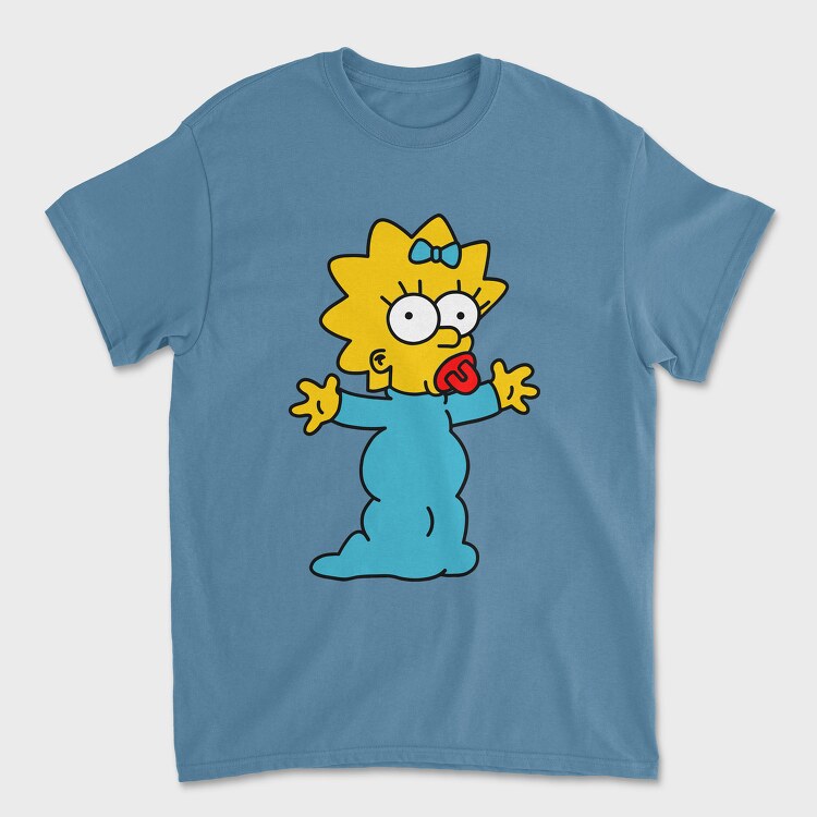 Maggie Simpson 1, Унисекс Мъжка Тениска