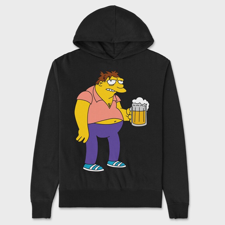 Barney Gumble, Unisex Men's Hoodie