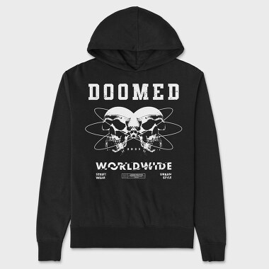 Doomed 2, Unisex Men's Hoodie