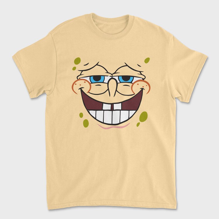 SpongeBob face 7, Унисекс Мъжка Тениска