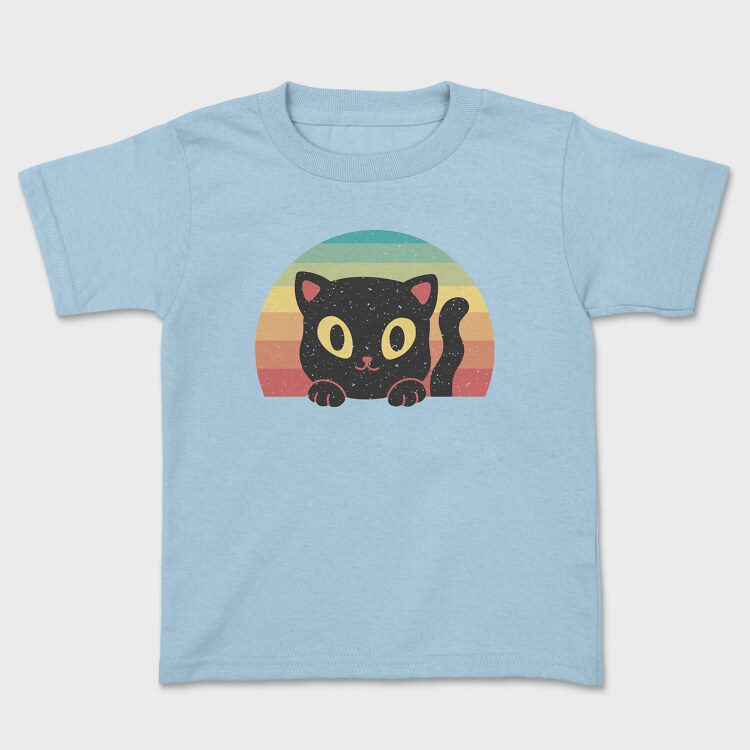 Cartoon Retro Hello Kitty 1, Unisex Men's T-Shirt