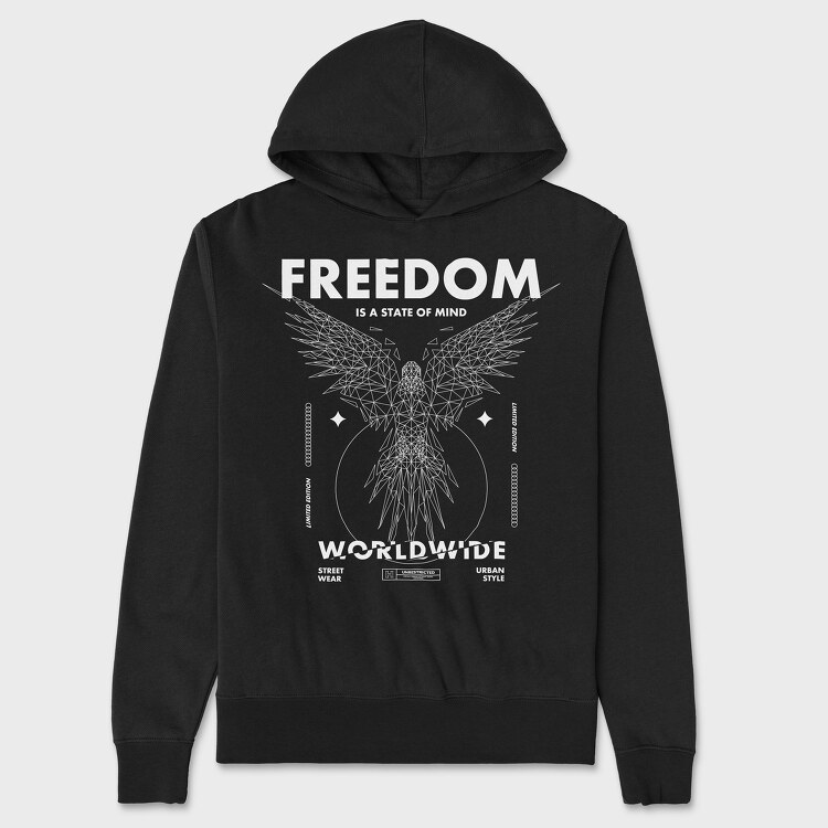 Feedom 2, Unisex Men's Hoodie