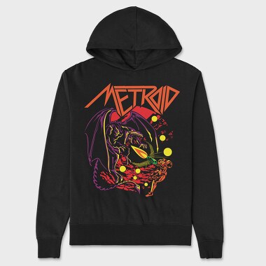 Metroid, Unisex Men's Hoodie