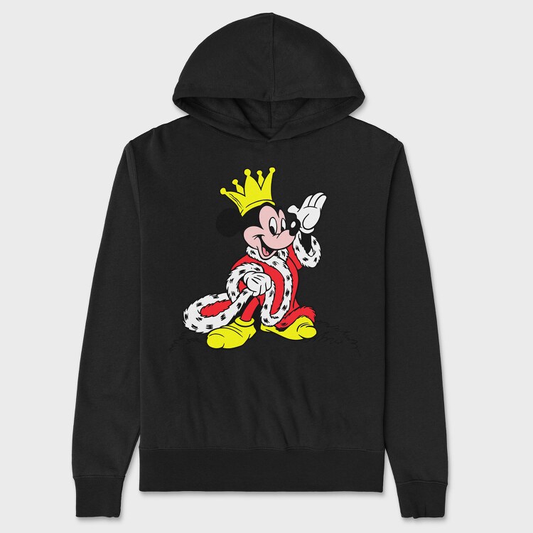 Cartoon Retro Mickey Mouse 3, Unisex Men's Hoodie