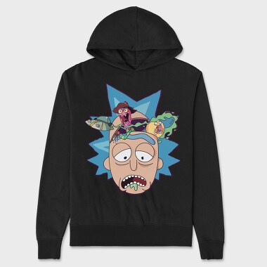 Rick and Morty 23, Унисекс Мъжко Суичър