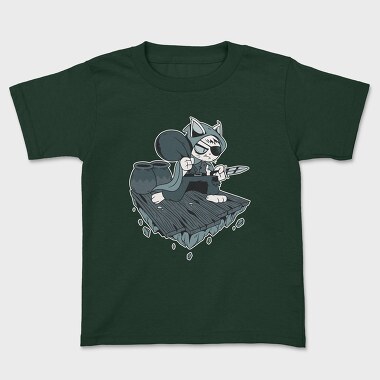 Thief Cat, Kids' T-Shirt