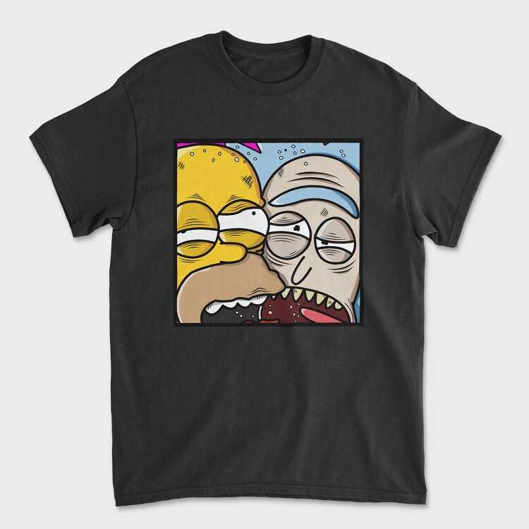 Rick and Morty 3, Unisex Men's T-Shirt