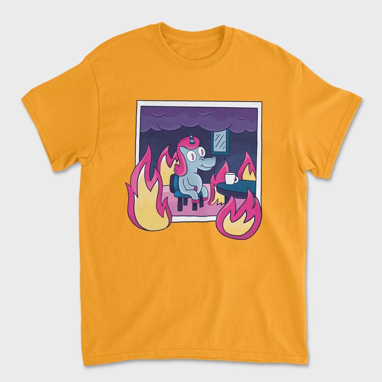 Big Foot, Унисекс Мъжка Тениска