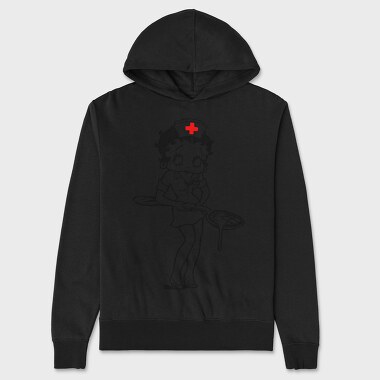 Betty Boop 71, Unisex Men's Hoodie