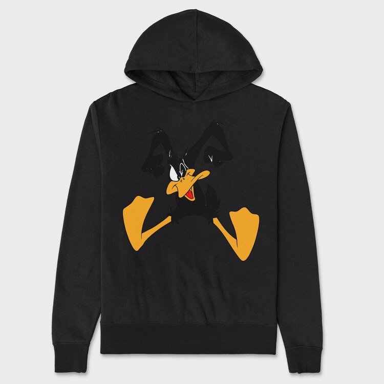 Cartoon Retro Pato Lucas 2, Unisex Men's Hoodie